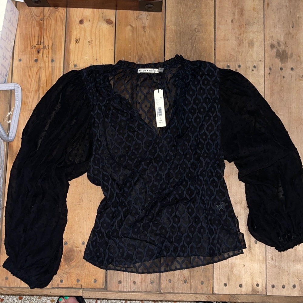 Long sleeve blouse